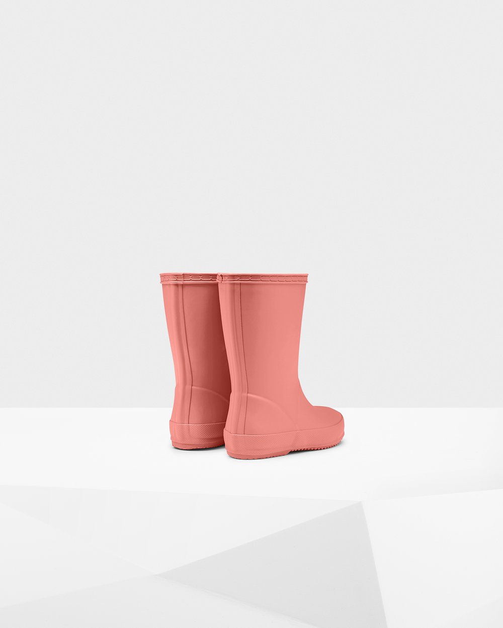 Bottes de Pluie Hunter Original First Classic Enfant Rose AQIYHJD-36